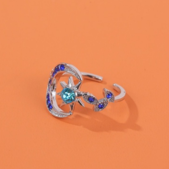 Celestial Blue/Silver Ring! - Picture 2 of 11